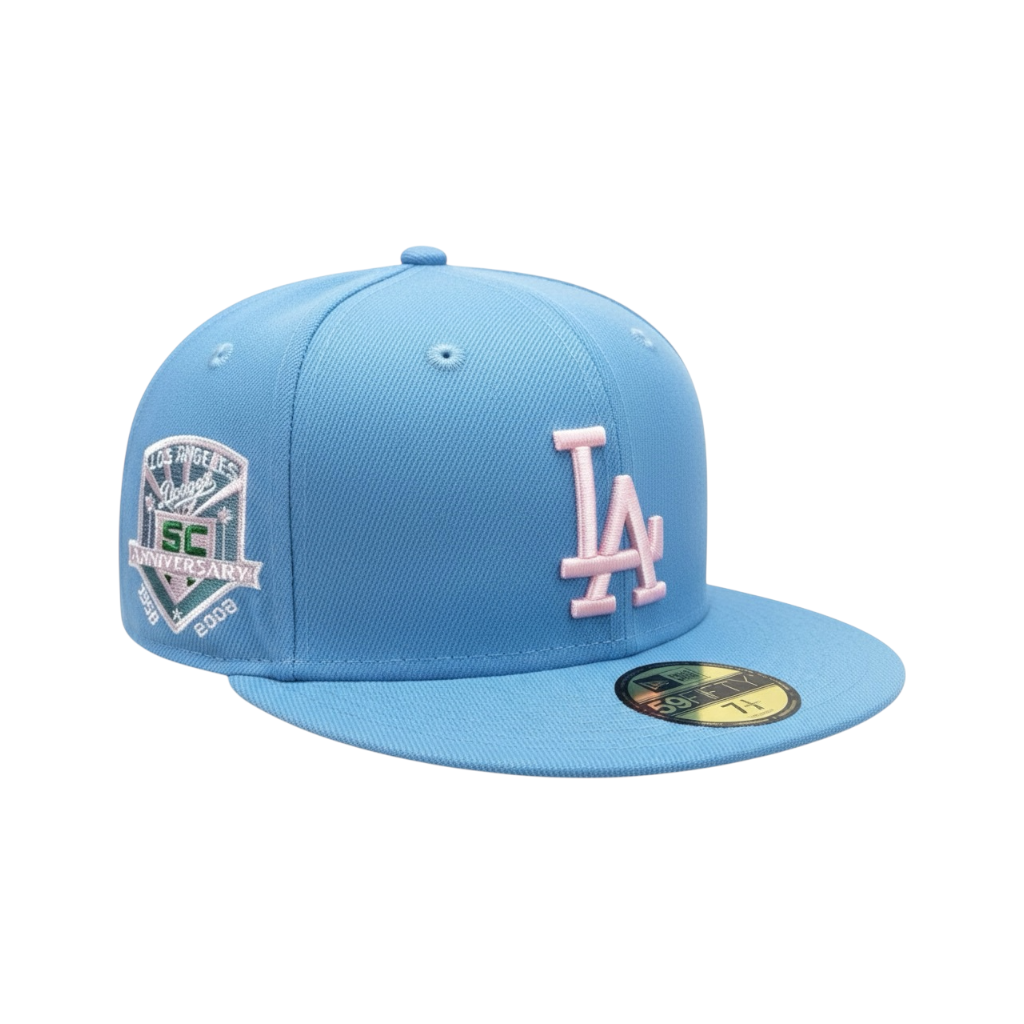 Los Angeles Dodgers 50th Anniversary Palm Tree Fitted Cap