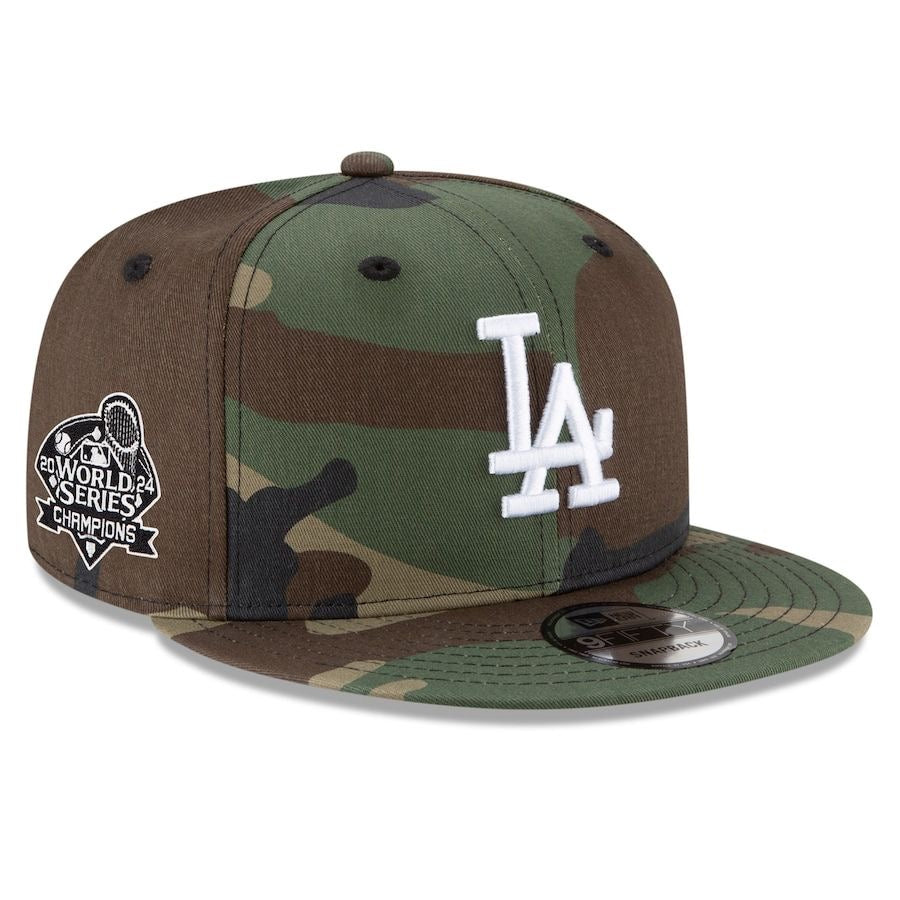 LA camo fitted cap